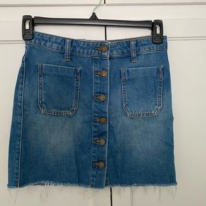 BDG Denim skirt